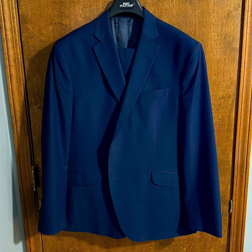 Kenneth Cole Reaction Suit Set Sport Jacket Dress Pants 48R 36/32